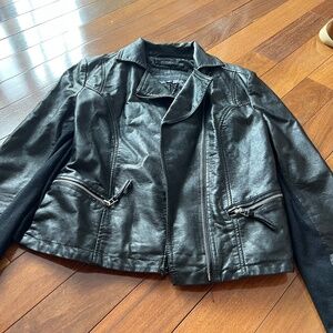 Leather jacket